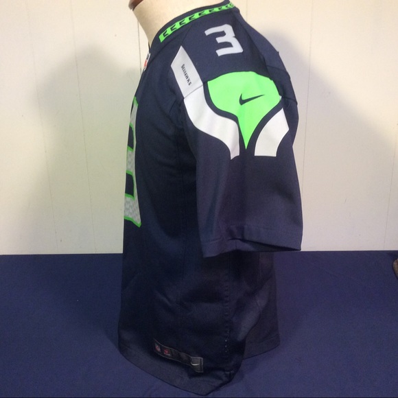 Nike Seahawks #3 Russell Wilson Jersey boys Youth Large - Picture 6 of 9